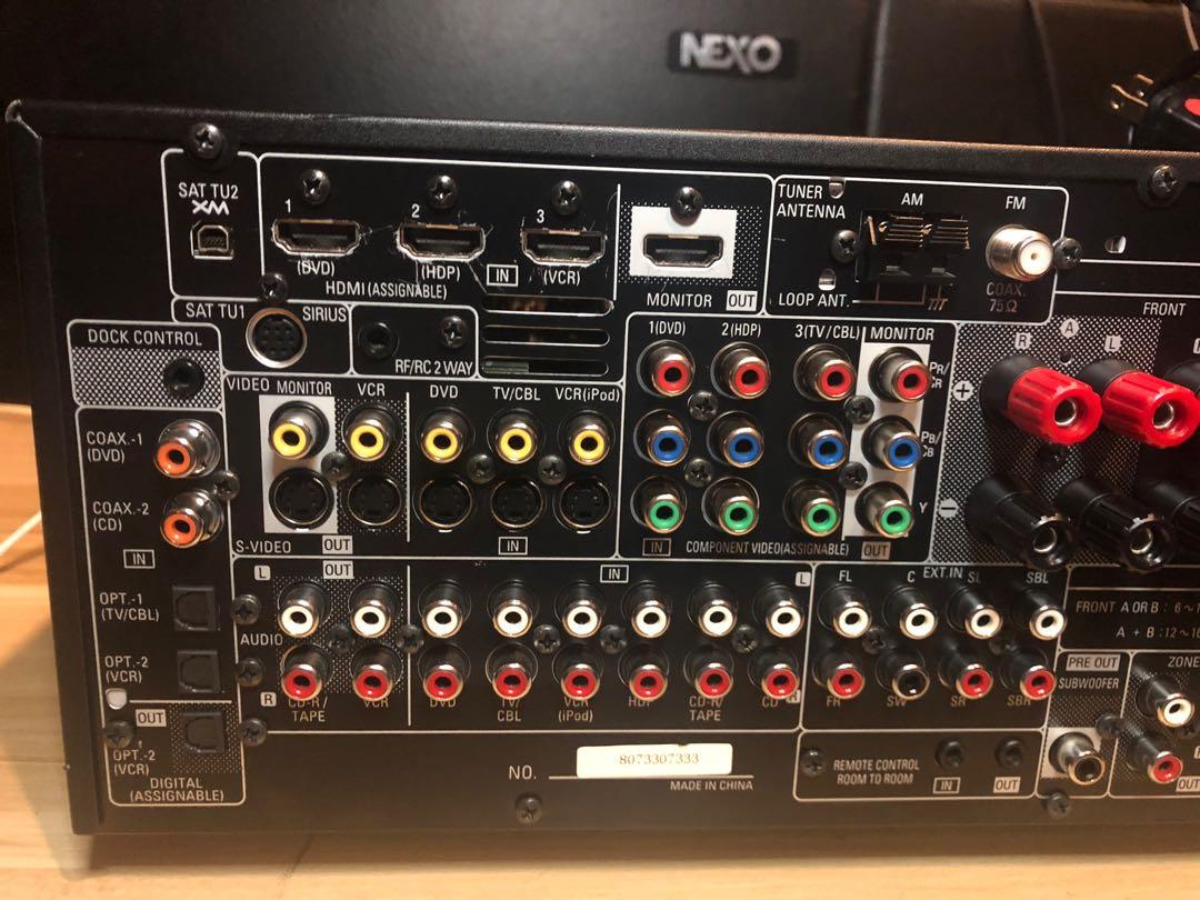 Denon AVR1909 7.1 High Definition A/VReceiver HDMI 1080p Scaler