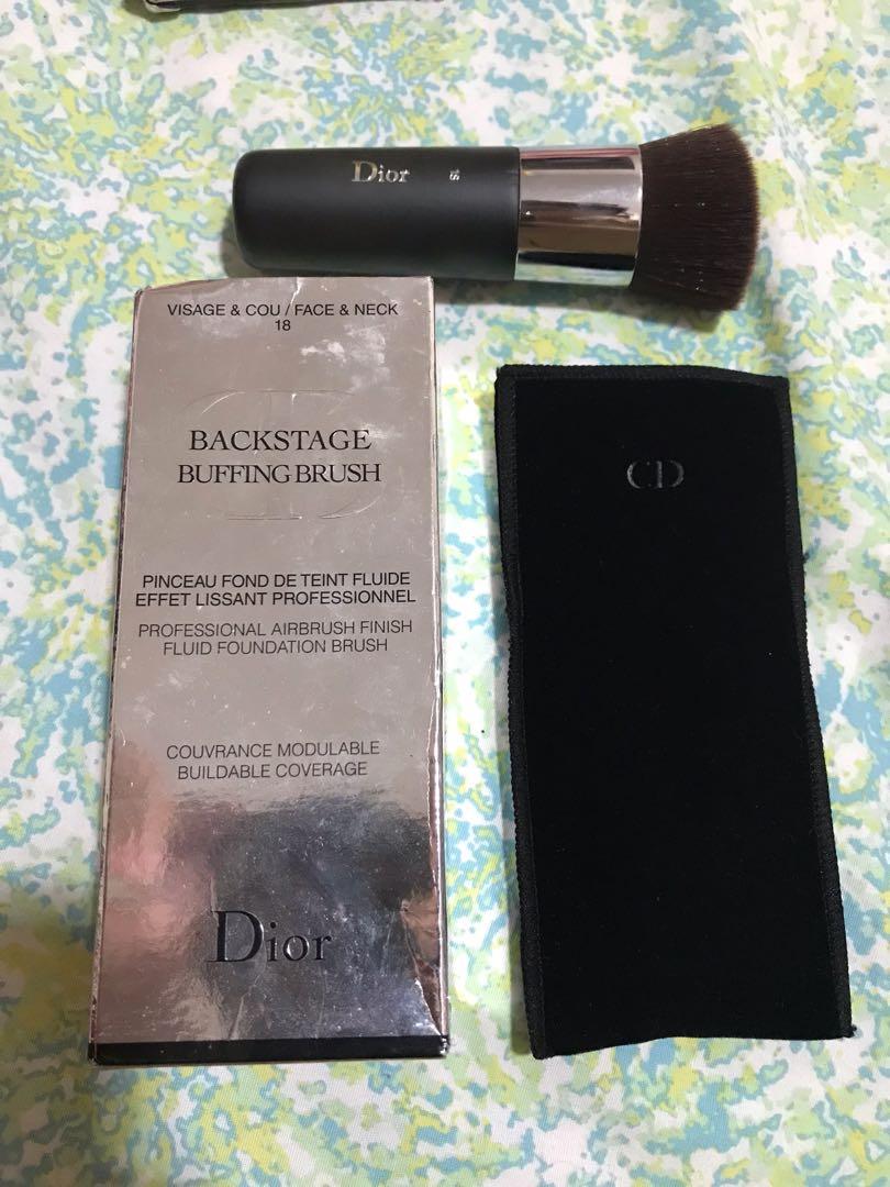 Dior Backstage Buffing Brush Beauty Personal Care Face Makeup on Carousell