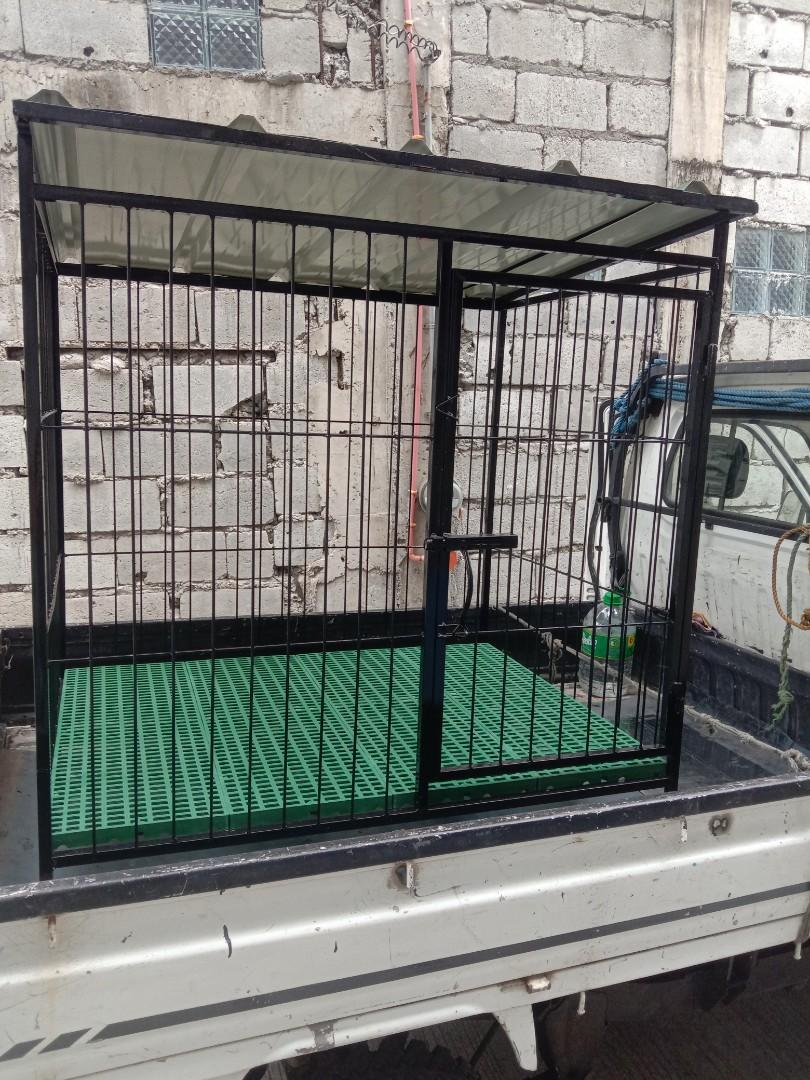 Dog cage 3x4x4ft with roof and matting Pet Supplies Homes Other Pet Accessories on Carousell