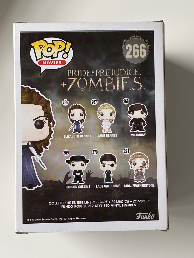 Figurine Pop Orgueil et Préjugés et Zombies #266 pas cher : Elizabeth