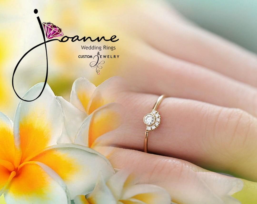 Engagement Ring / Diamond Ring / Promise Ring / We accept Credit Card