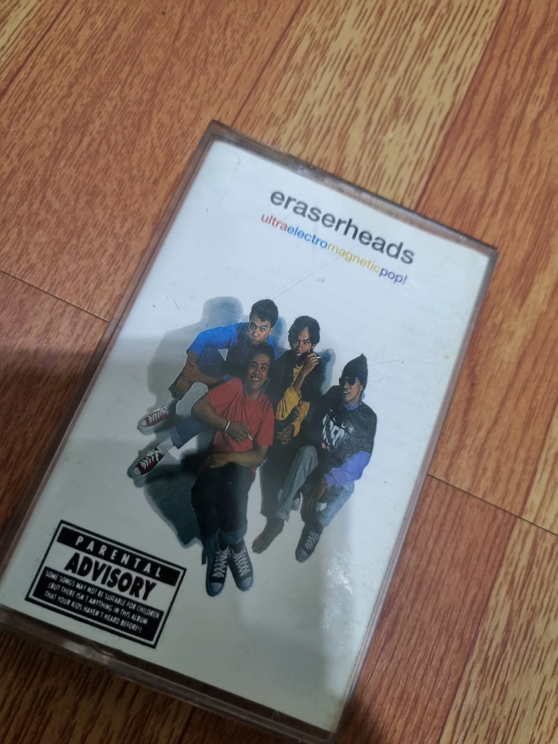 ERASERHEADS CASSETTE TAPE, Hobbies & Toys