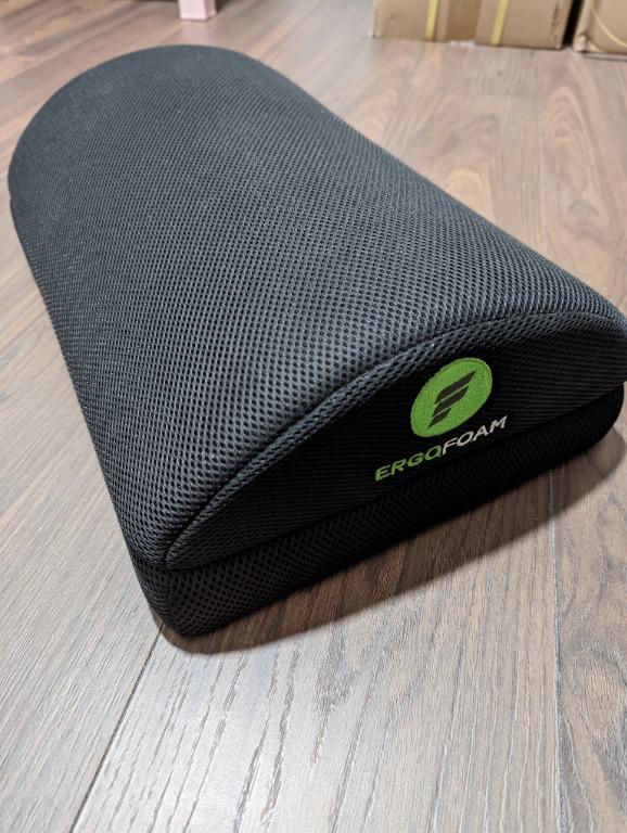 ErgoFoam Adjustable Foot Rest (Mesh) - Orthopedic Teardrop Design