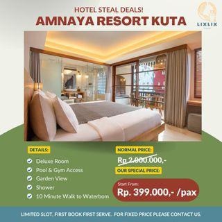 Evoucher Hotel Amnaya Bali Kuta (Minutes Walk To Waterbom)