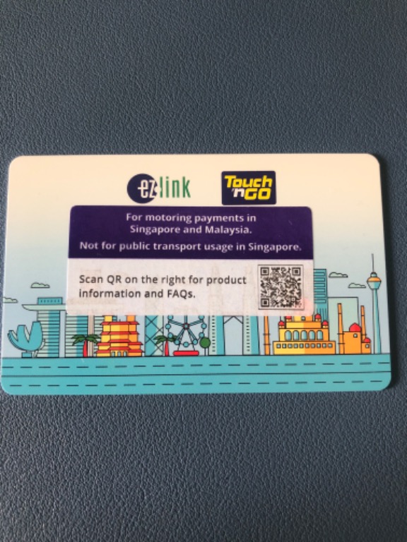 Ezlink Touch n Go card (new), Everything Else on Carousell