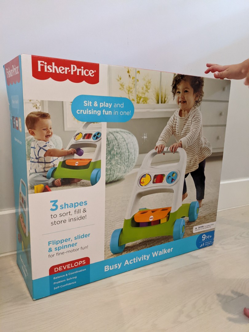 Fisher Price Busy Activity Walker, Babies & Kids, Infant Playtime on