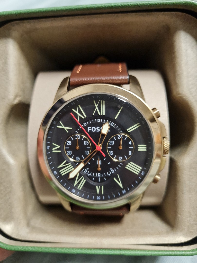 Fossil watch FS 5062 Men s Fashion Watches Accessories Watches on Carousell