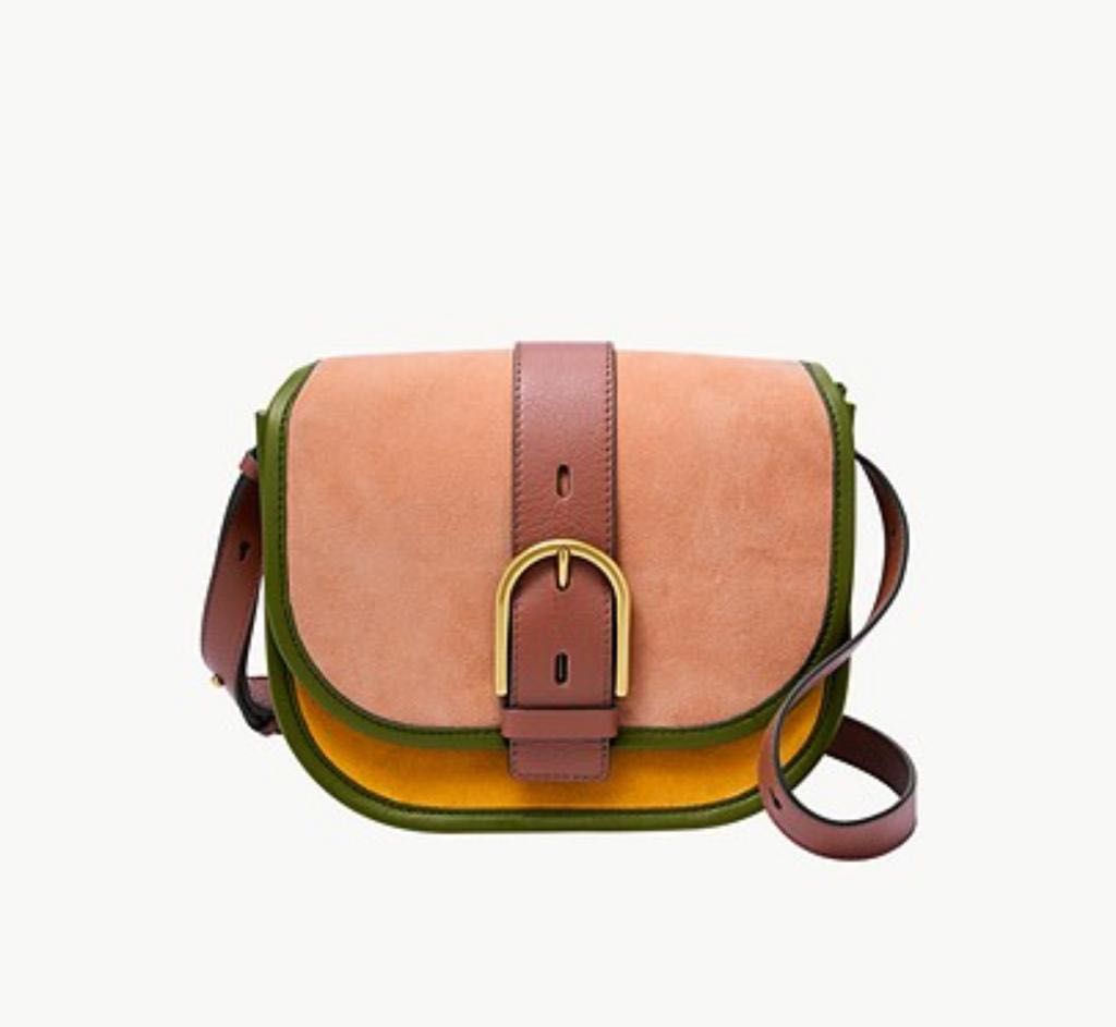 Fossil Willey Saddle Crossbody Bag Women s Fashion Bags