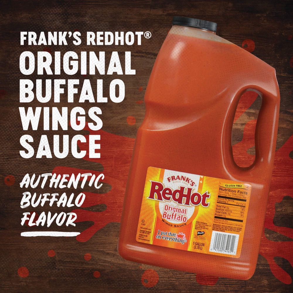 Frank's Red Hot Original Buffalo Wing Sauce ( Imported from ...