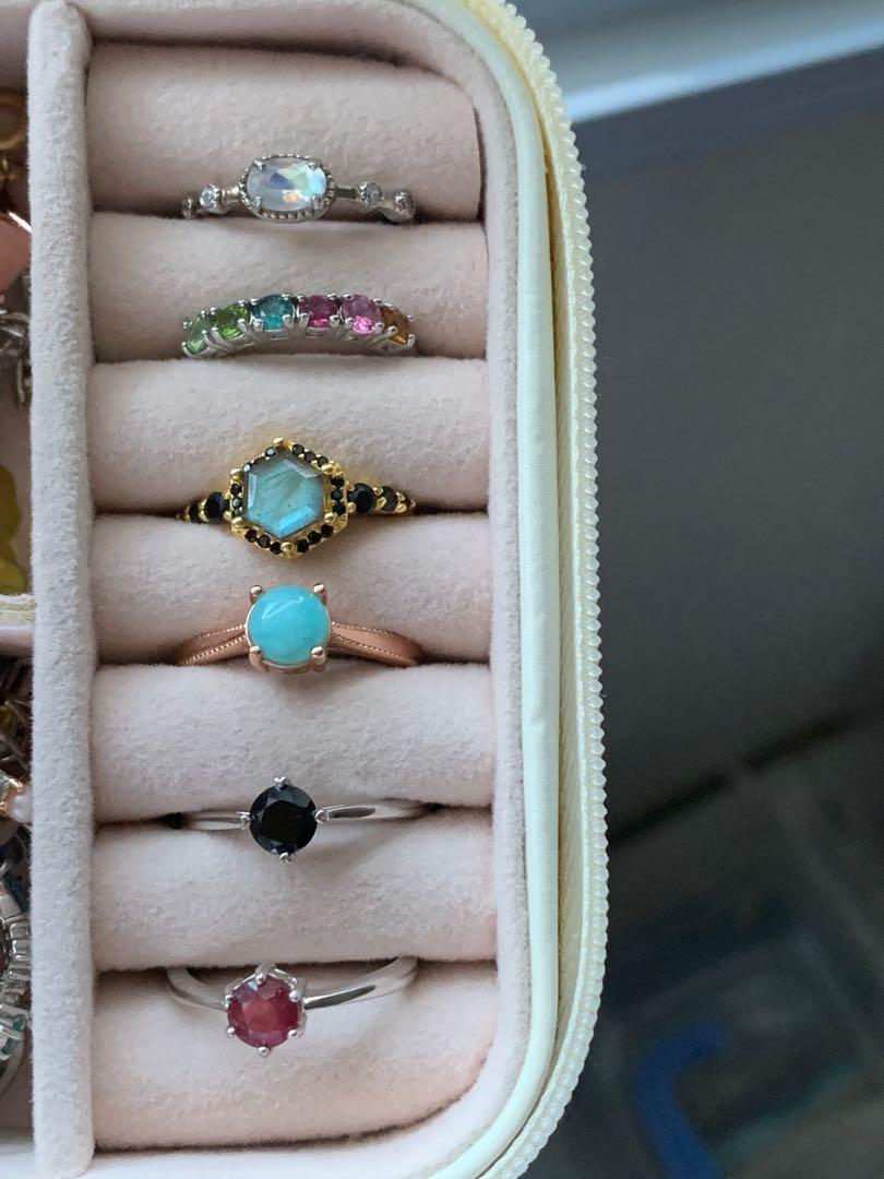 Gemstone rings new arrivals cheap