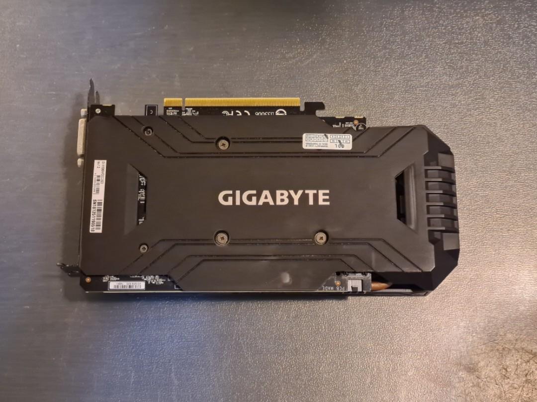 Gigabyte GTX 1060 OC Windforce 3GB Nvidia Computers Tech Parts