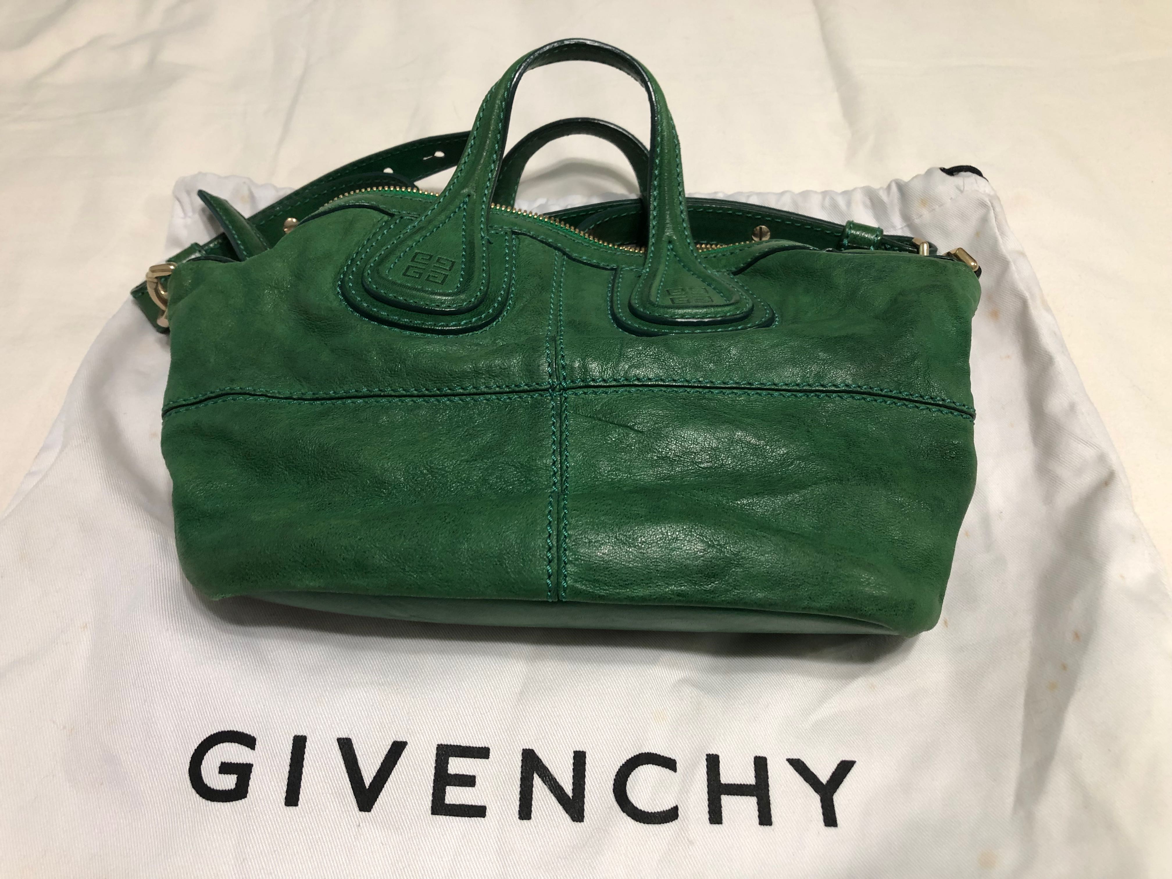 Givenchy top green bag