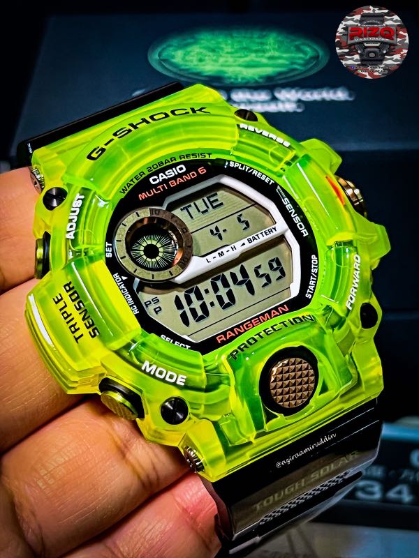 G-Shock Rangeman Jerung Hijau 2021 (GW-9407KJ-3JR), Men's Fashion 