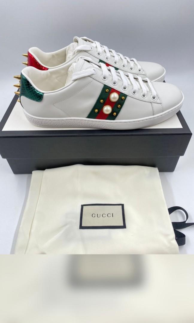 Gucci ace 2025 pearl