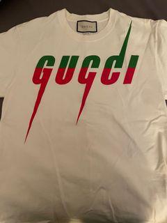 Gucci t-shirt with Gucci Blade print