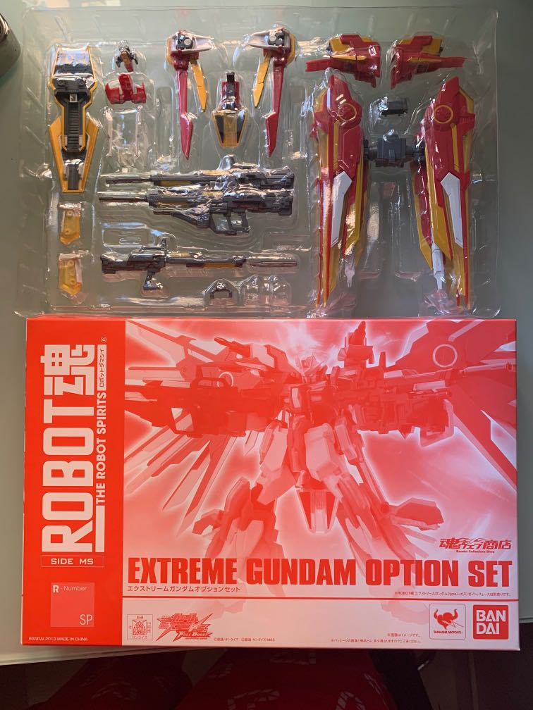 GUNDAM EXA ROBOT Spirits SIDE MS Extreme Gundam Options Set Bandai JAPAN,  興趣及遊戲, 玩具 遊戲類- Carousell
