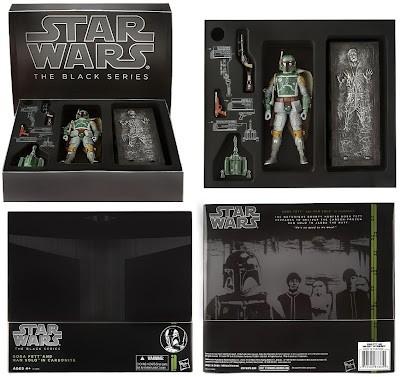 Boba fett and han solo in shop carbonite black series