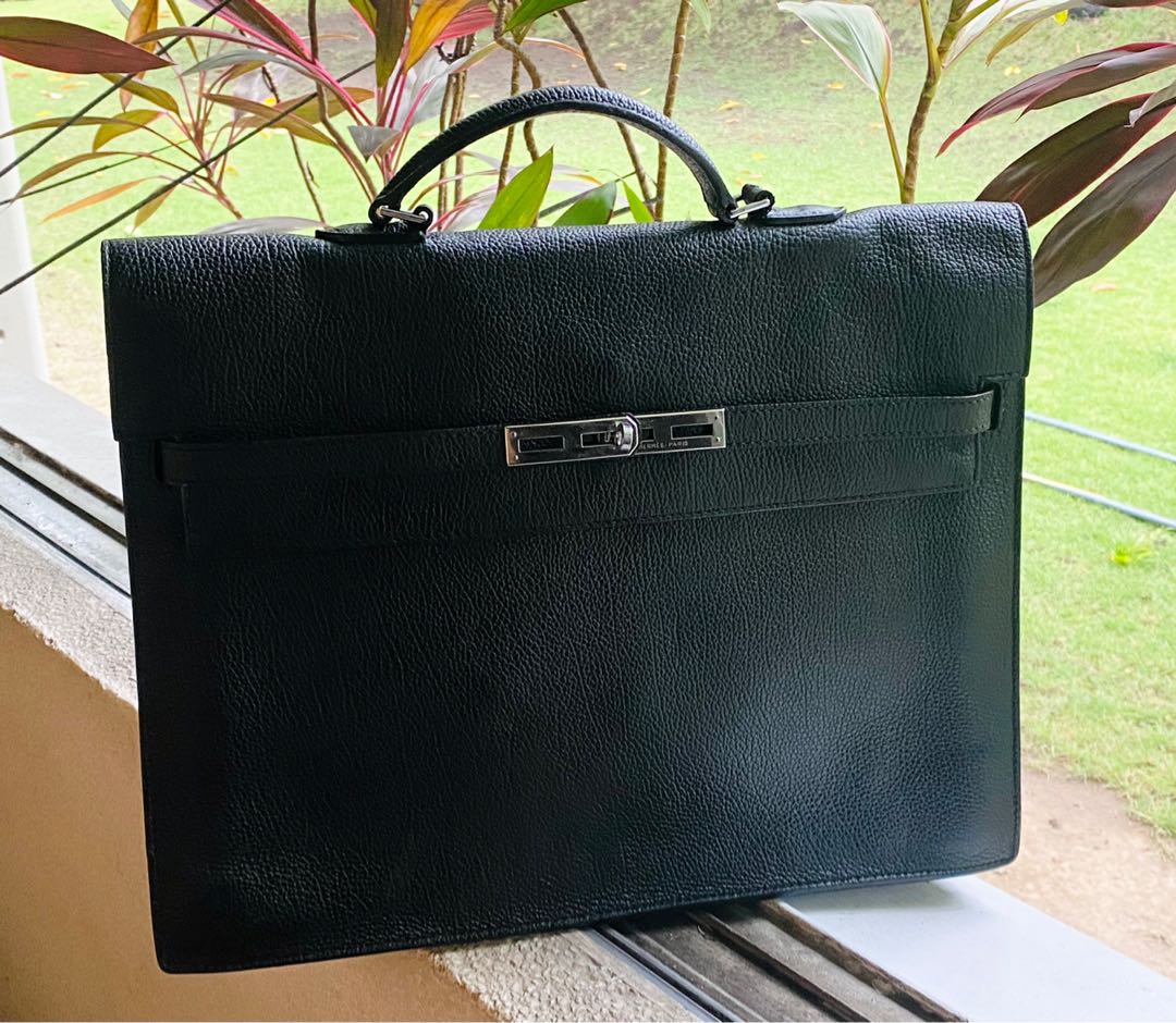 Hermes Document Bag, Luxury, Bags & Wallets on Carousell