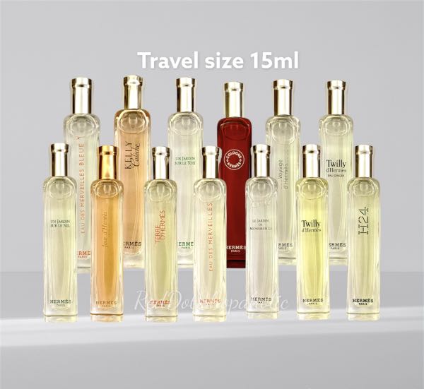 Hermes Travel Size Perfumes 15ml Sur Le Nil, Toit, Eau Des Me, Beauty