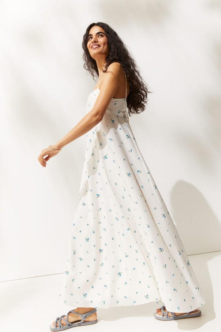 H M VOLUMINOUS MAXI DRESS Women s Fashion Muslimah Fashion