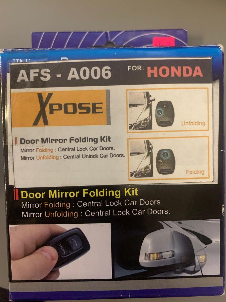 Honda side mirror auto fold relay Semi Plug and Play, Auto Accessories