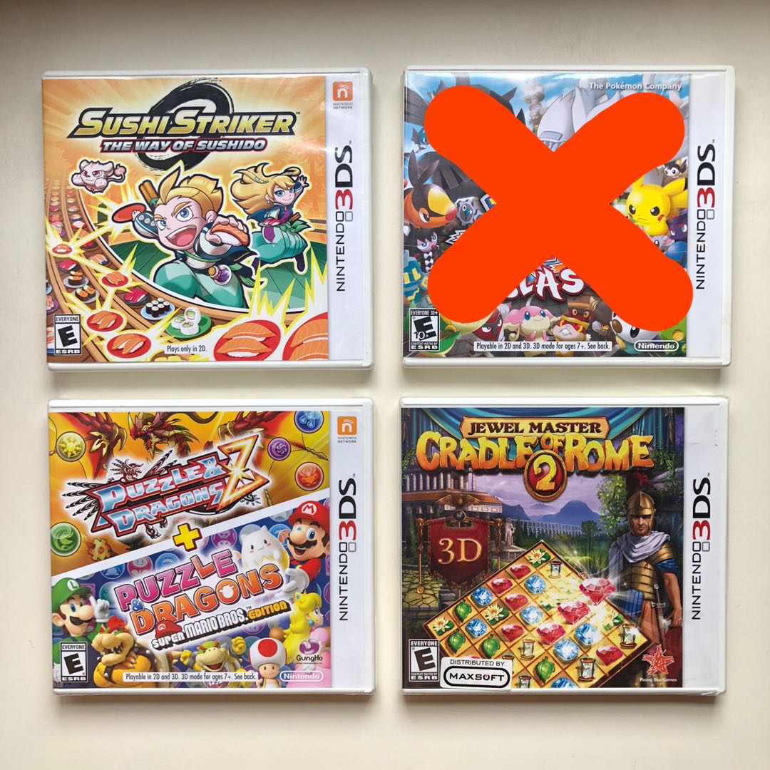 Rio Sushi Strikers Hori Nintendo 3DS 2DS Wii Accessories Trove And