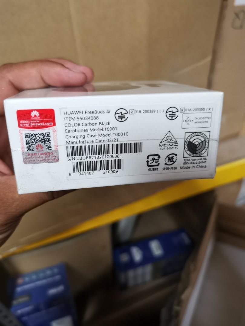 Huawei freebuds 4i (Category: Headphones & Headsets) located in Pasig City. Submitted by horizonx87 (Listing ID 1153205607, Image 2). Description: for Sale Huawei freebuds 4i Brandnew sealed open for bulk.