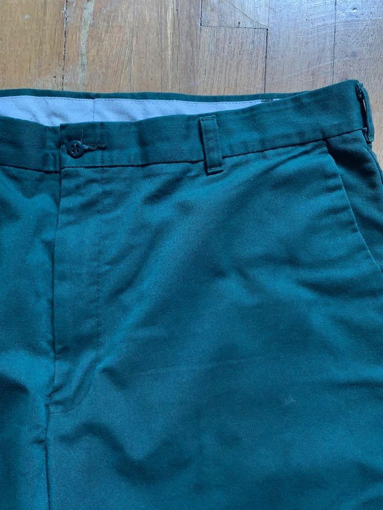 Hunter Green Cintas Work Pants, Men's Fashion, Bottoms, Jeans on Carousell