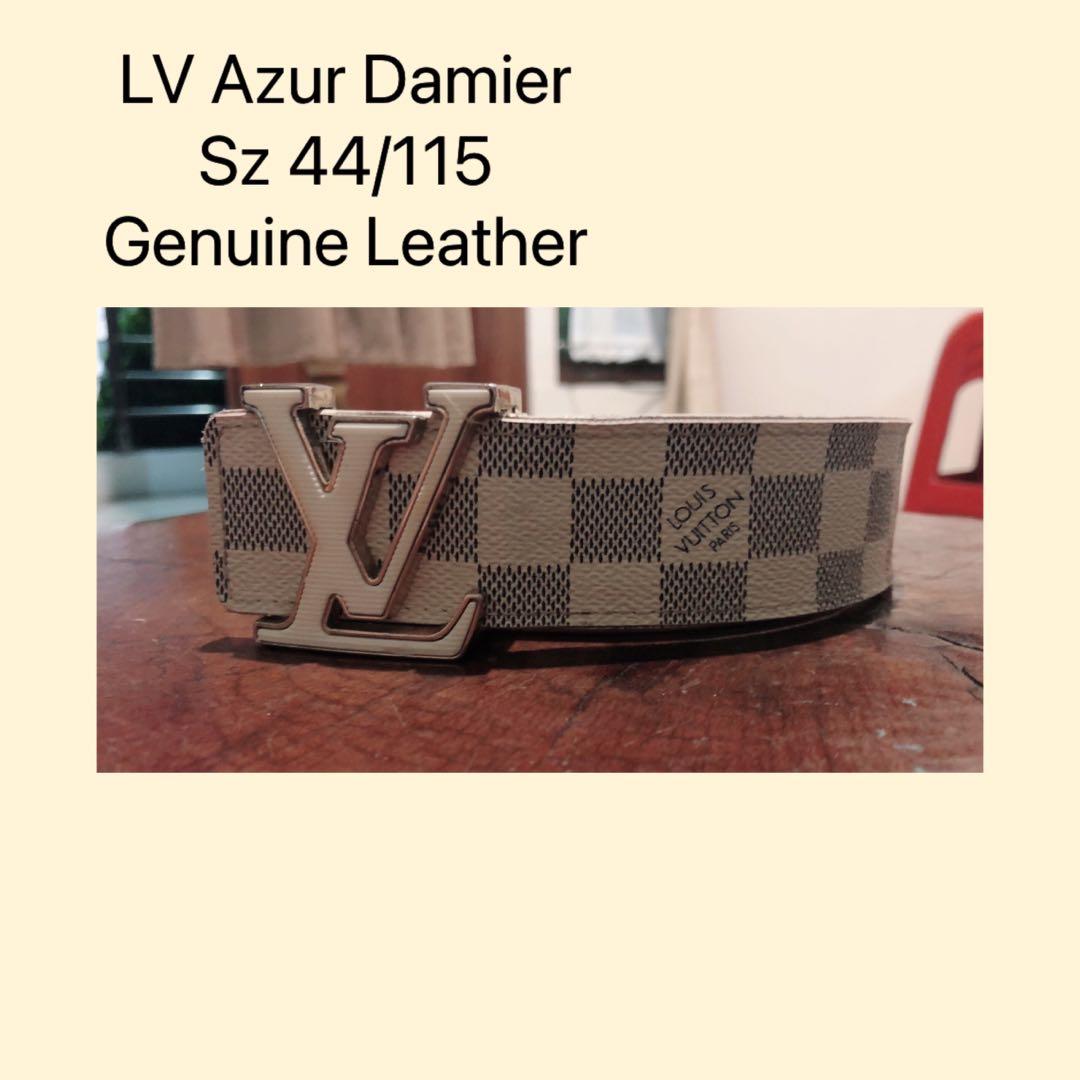 aksesoris ikat-pinggang Louis Vuitton Damier Azur Belt