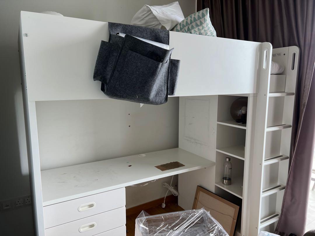 IKEA bunk bed pick up today more than 80 off, Furniture & Home