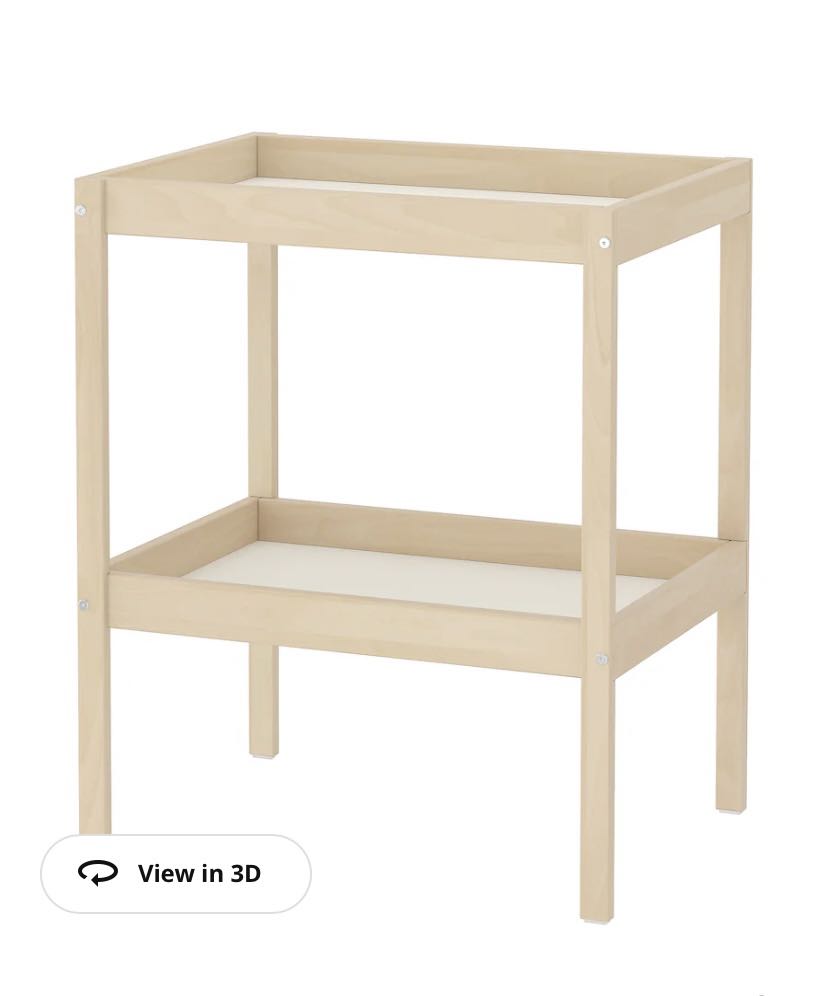 IKEA Changing Table Sniglar with Storage Box, Babies & Kids, Baby