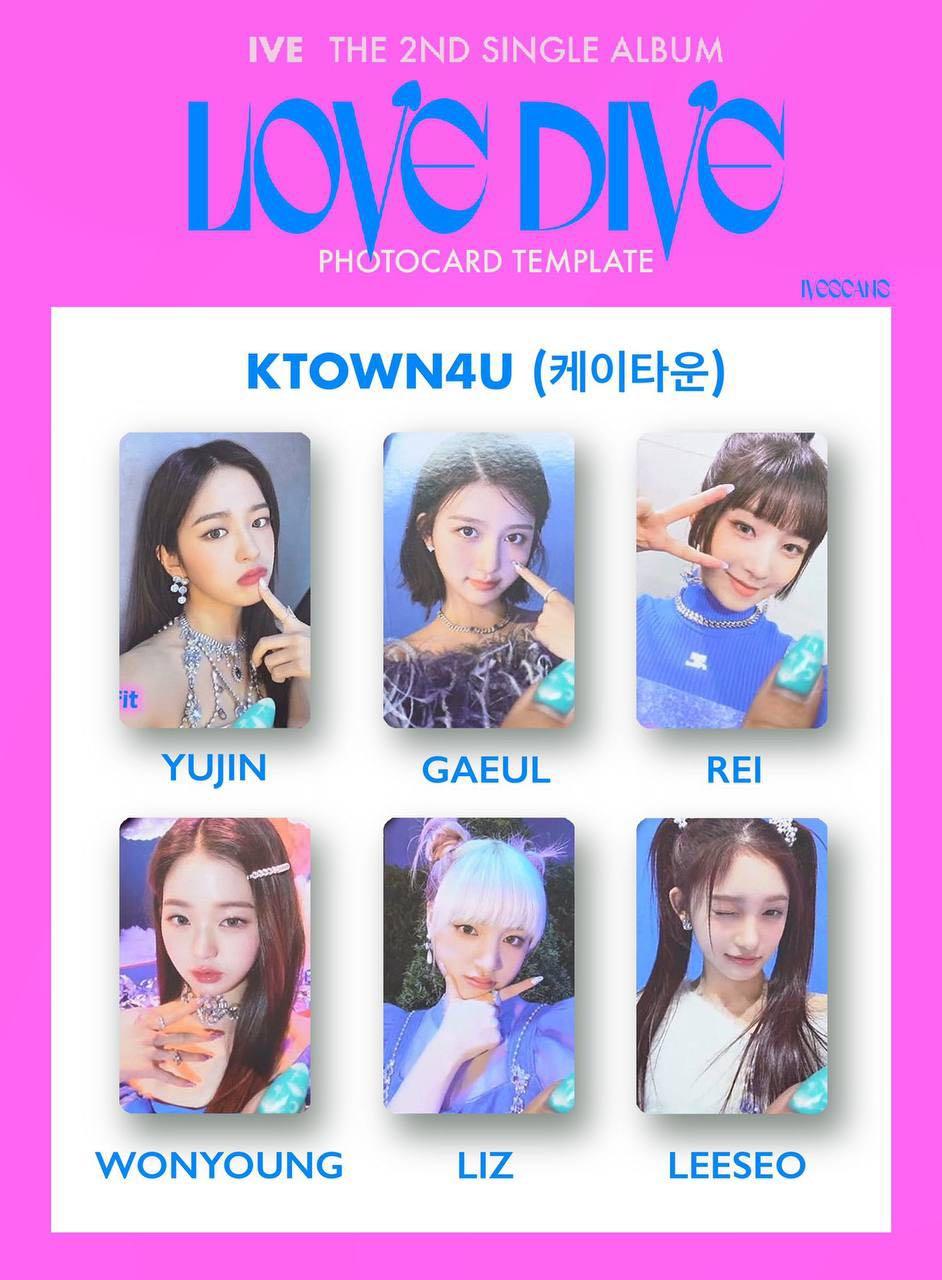 IVE ウォニョン LOVE DIVE ラキドロ トレカ - K-POP・アジア