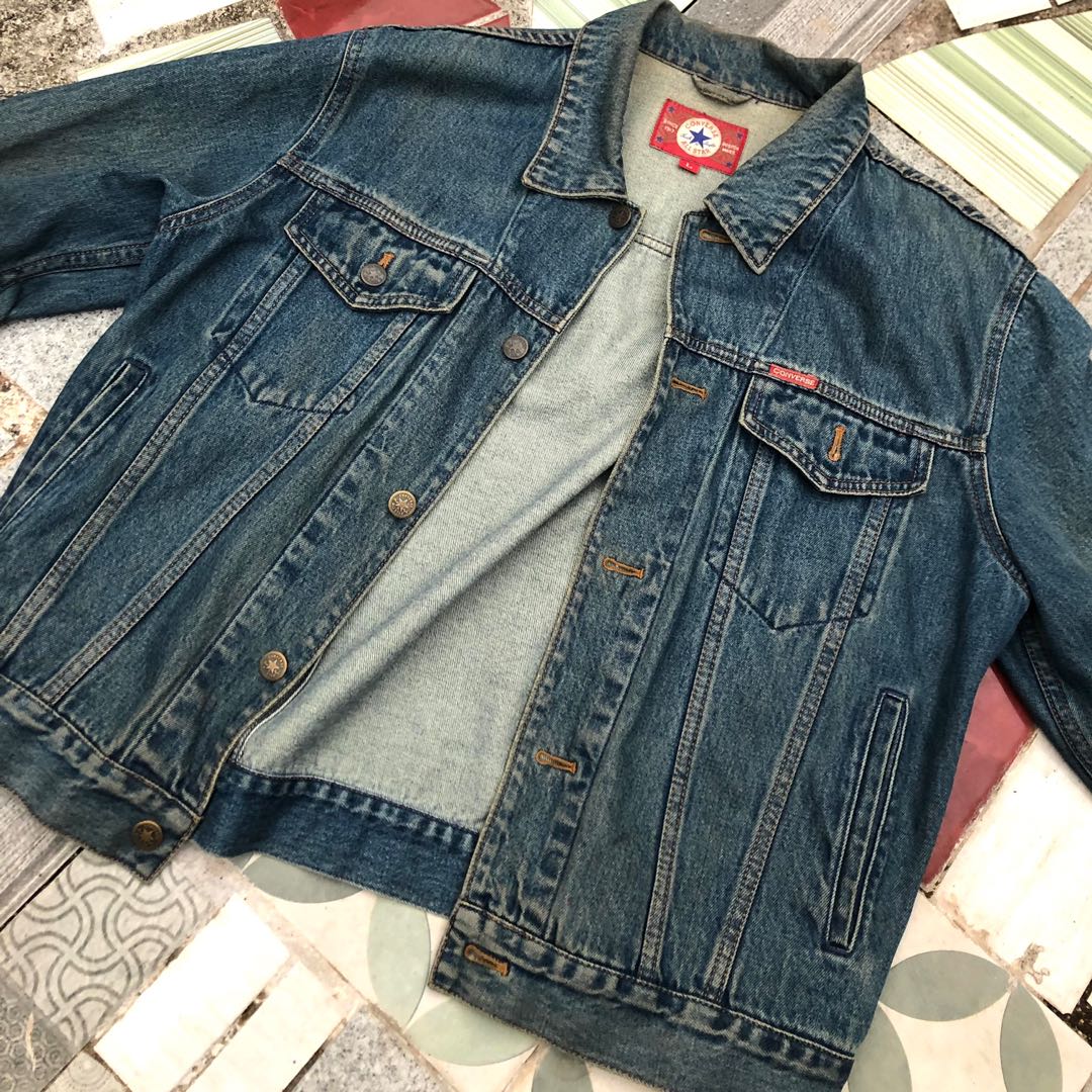 Jaket jeans converse online