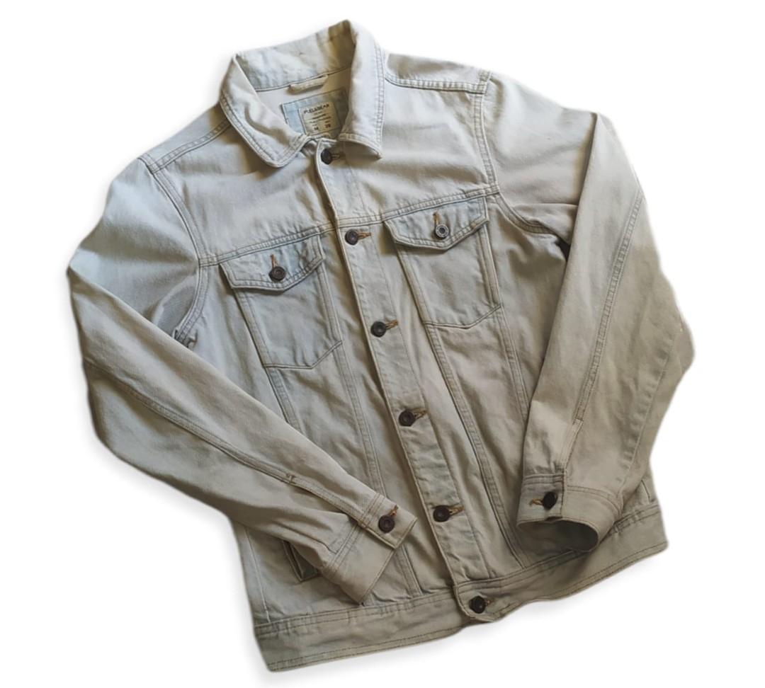 Jaket Jeans/Denim Pull \u0026 Bear, Fesyen 