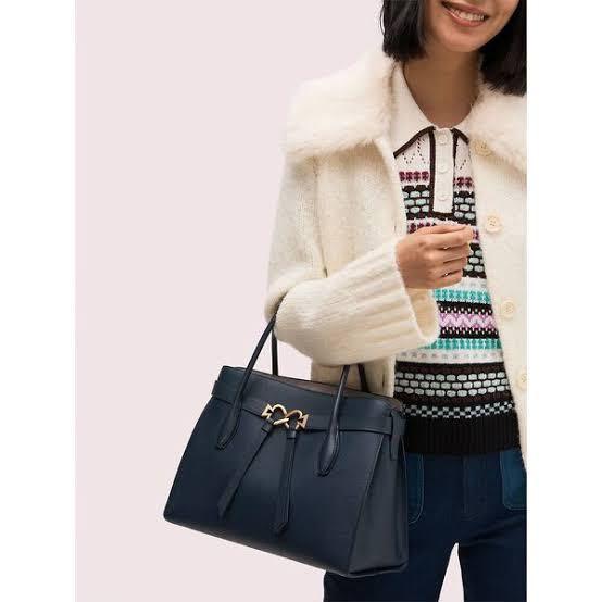 Toujours large satchel kate sales spade