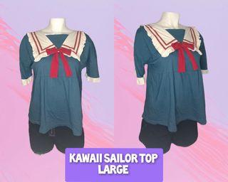 Kawaii Sailor Top