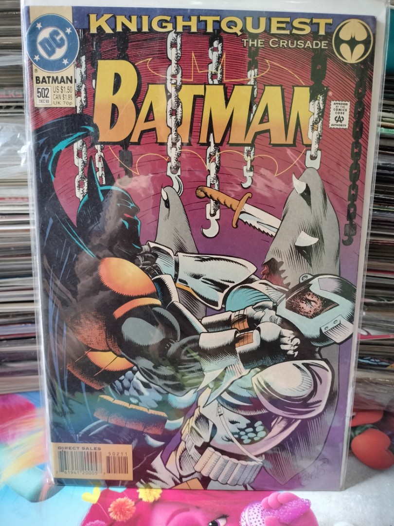 KNIGHTQUEST THE CRUSADE : BATMAN # 502, Hobbies & Toys, Books & Magazines,  Comics & Manga on Carousell