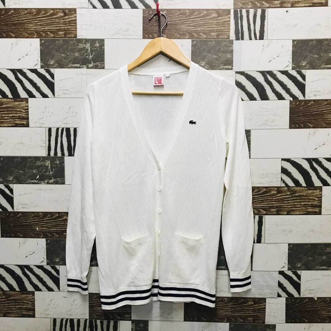 Lacoste discount live cardigan