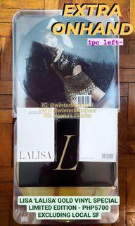 LALISA GOLD VINYL SPECIAL LIMITED EDITION
