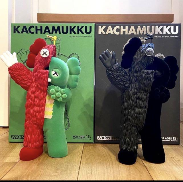 新作高評価 MEDICOM TOY KACHAMUKKU KAWS Originalblack colorwayの通販 by サトス's  shop｜メディコムトイならラクマ