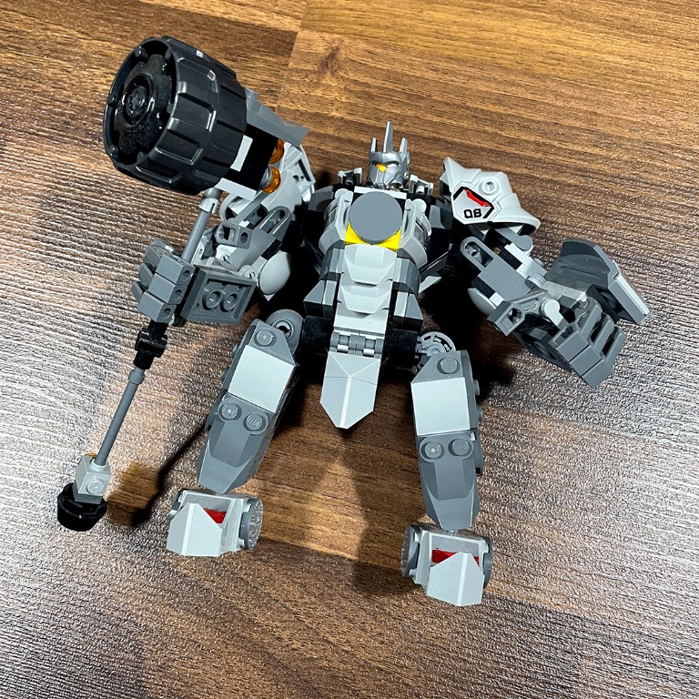 Overwatch cheap lego reinhardt