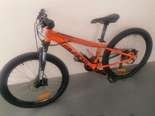 Like new upgraded  and fully serviced 24" mtb for kids or smaller riders