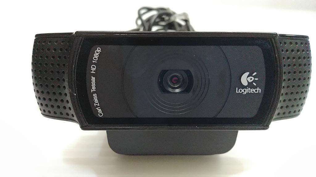 Logitech 羅技C920 Pro HD 網路攝影機V-U0028 品相極新如圖所示, 電腦