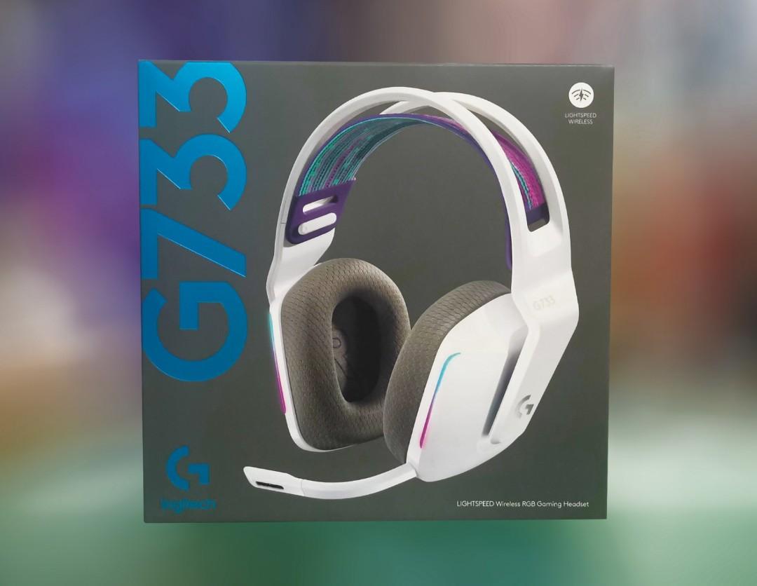 LOGITECH G733 LIGHTSPEED WIRELESS RGB GAMING HEADSET (WHITE) (Category: Headphones & Headsets) located in San Juan City. Submitted by blueswitchpc (Listing ID 1153263610, Image 1). Description: LOGITECH G733 LIGHTSPEED WIRELESS RGB GAMING HEADSET (WHITE). Discounted Price for Bulk Orders‼️ Message us to place your order. Specs Details: https://www.logitechg.com/en-ph/products/gaming-audio/g733-rgb-wireless-headset.981-000867.html?fbclid=IwAR31d-x