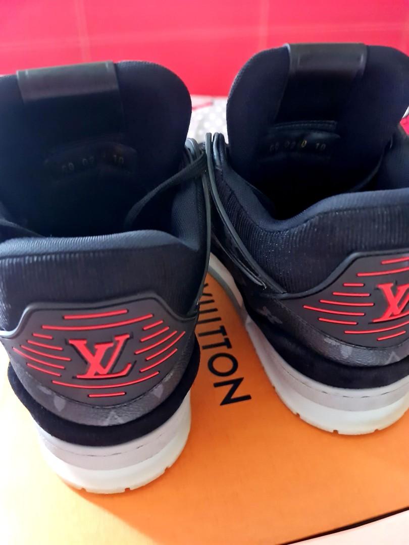 Louis Vuitton LV Trainer Sneaker Monogram Eclipse Black