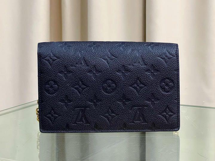 Louis Vuitton VAVIN CHAIN WALLET MONOGRAM EMPREINTE NOIR Bag, Luxury, Bags  & Wallets on Carousell