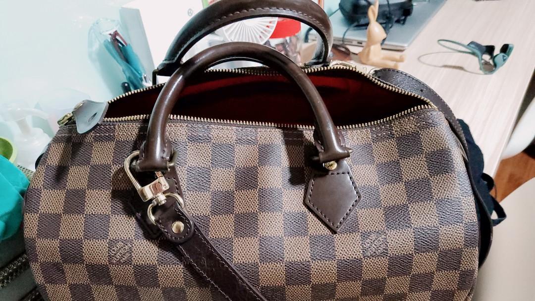 Louis Vuitton Speedy 30 Handbag Boston Bag M41526 – Timeless