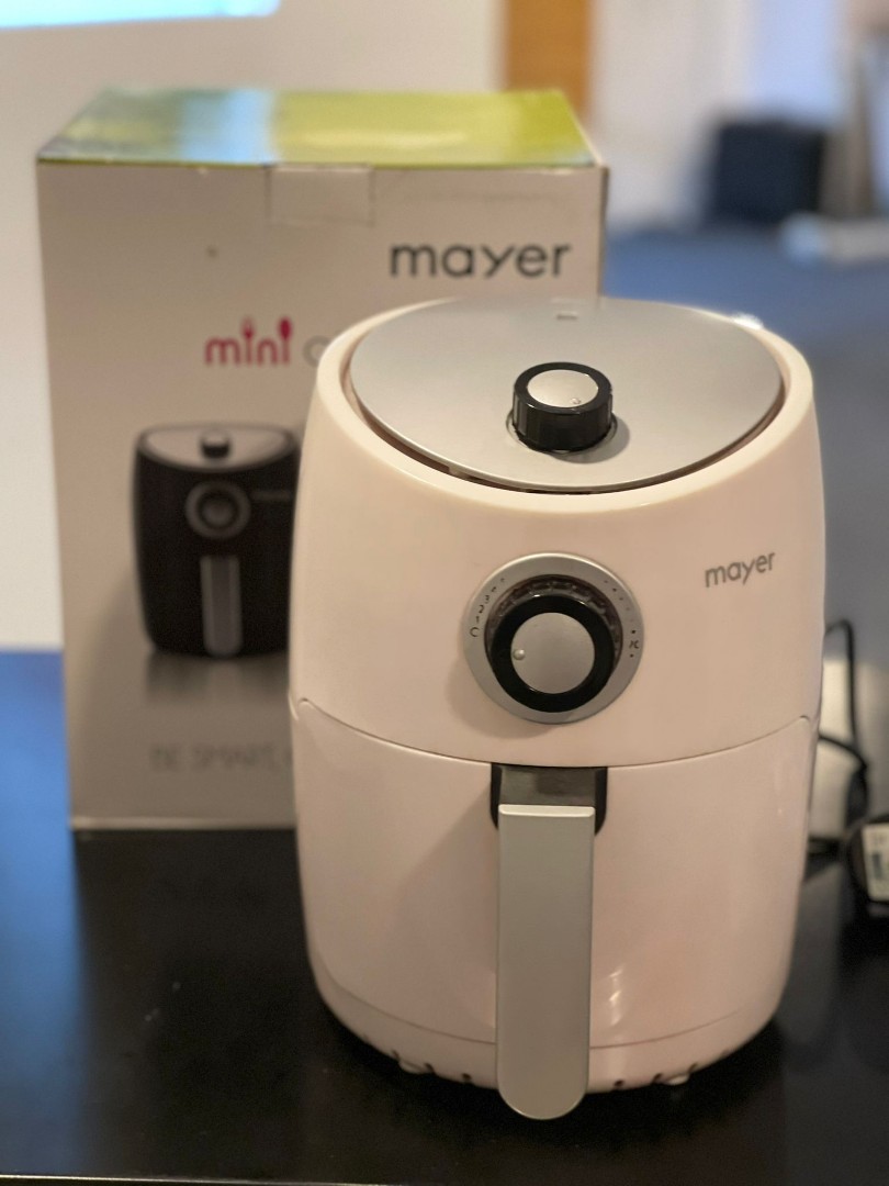 Mayer Mini Air Fryer 1.7L (MMAF201) Brand New Display Set ( 1 Light pink , 1 Light Blue), TV