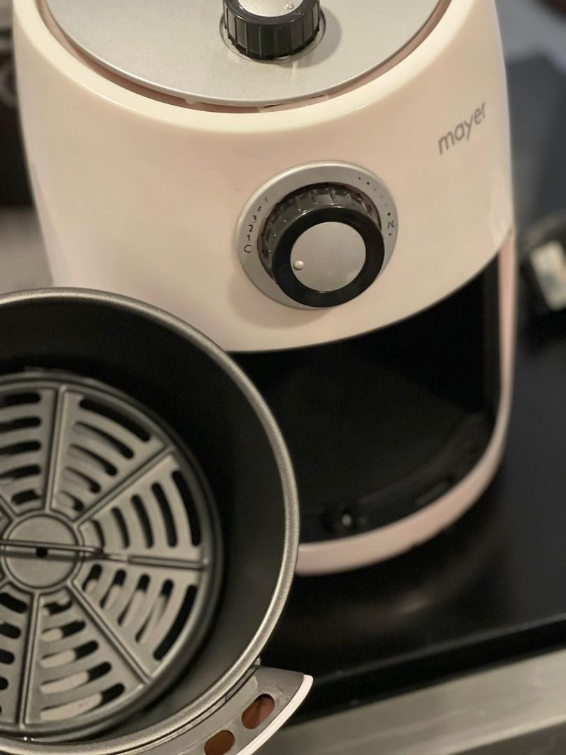 Mayer Mini Air Fryer 1.7L (MMAF201) Brand New Display Set ( 1 Light pink , 1 Light Blue), TV