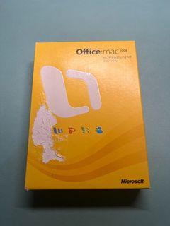 Microsoft Office Mac 2008 Home&Student Edition（內含3條Product Key